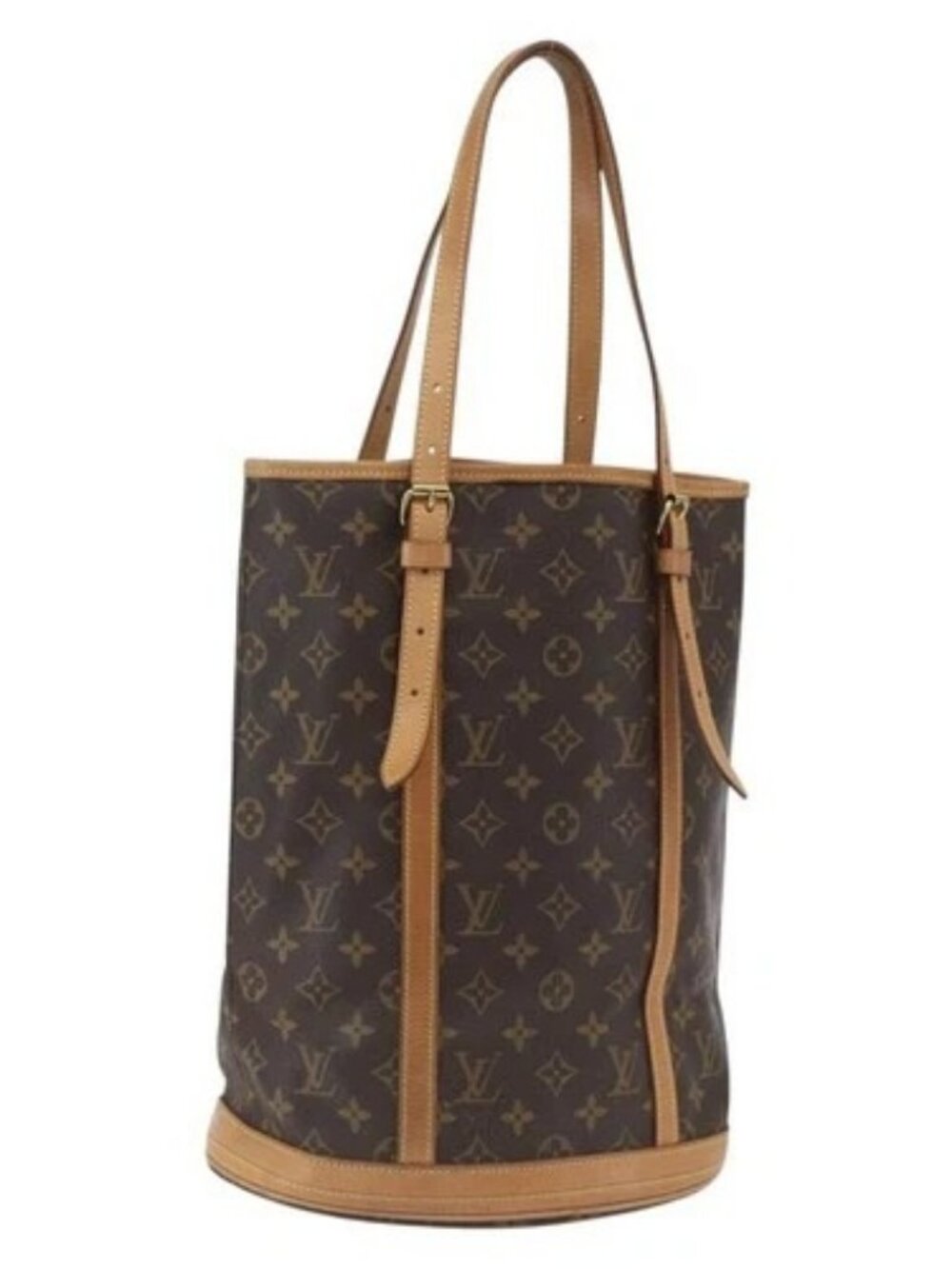 LOUIS VUITTON Monogram Bucket GM Shoulder Bag M42236 LV Auth ka1919
